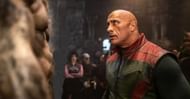 The Rock in Red One (Image via Amazon Studios)